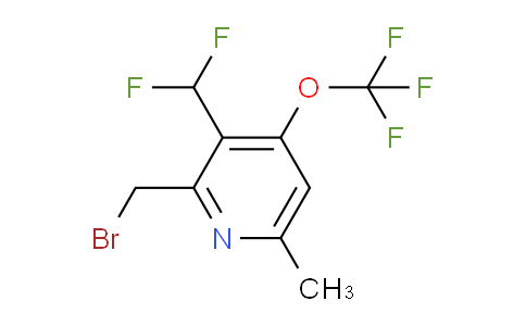 AM53856 | 1361891-68-0 | 2-(Bromomethyl)-3-(difluoromethyl)-6-methyl-4-(trifluoromethoxy)pyridine