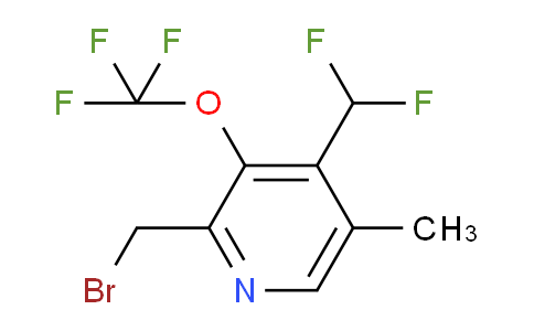 AM53859 | 1361791-57-2 | 2-(Bromomethyl)-4-(difluoromethyl)-5-methyl-3-(trifluoromethoxy)pyridine