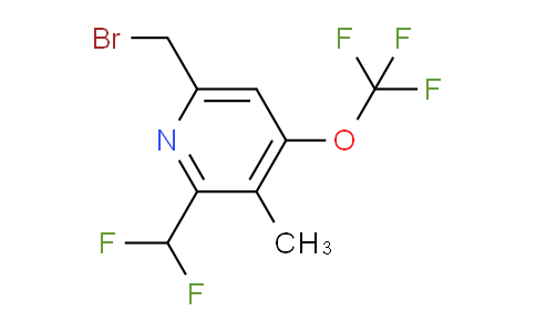 AM53868 | 1361739-84-5 | 6-(Bromomethyl)-2-(difluoromethyl)-3-methyl-4-(trifluoromethoxy)pyridine