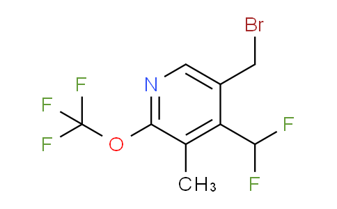 AM53878 | 1361870-37-2 | 5-(Bromomethyl)-4-(difluoromethyl)-3-methyl-2-(trifluoromethoxy)pyridine