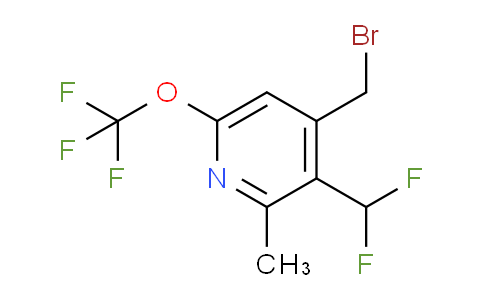 AM53879 | 1361793-52-3 | 4-(Bromomethyl)-3-(difluoromethyl)-2-methyl-6-(trifluoromethoxy)pyridine
