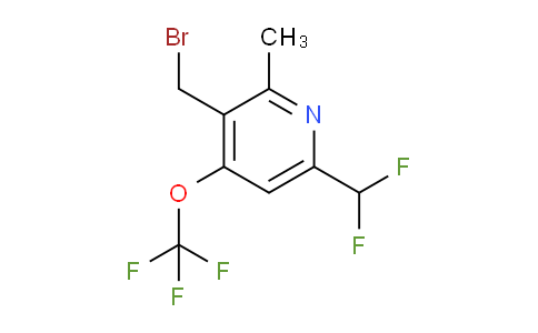 AM53883 | 1361792-18-8 | 3-(Bromomethyl)-6-(difluoromethyl)-2-methyl-4-(trifluoromethoxy)pyridine