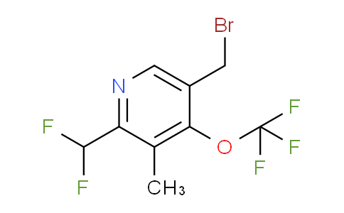 AM53889 | 1361768-42-4 | 5-(Bromomethyl)-2-(difluoromethyl)-3-methyl-4-(trifluoromethoxy)pyridine