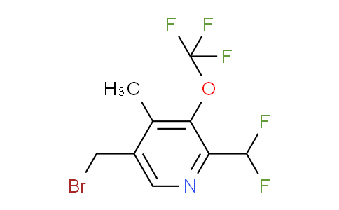 AM53890 | 1361752-85-3 | 5-(Bromomethyl)-2-(difluoromethyl)-4-methyl-3-(trifluoromethoxy)pyridine