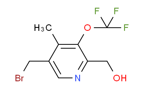 AM53906 | 1361896-72-1 | 5-(Bromomethyl)-4-methyl-3-(trifluoromethoxy)pyridine-2-methanol