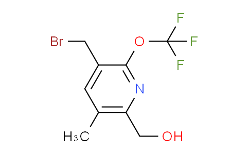 AM53909 | 1361733-31-4 | 3-(Bromomethyl)-5-methyl-2-(trifluoromethoxy)pyridine-6-methanol
