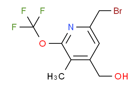 6-(Bromomethyl)-3-methyl-2-(trifluoromethoxy)pyridine-4-methanol