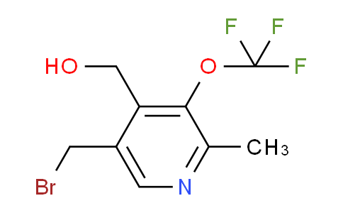 AM53928 | 1361915-93-6 | 5-(Bromomethyl)-2-methyl-3-(trifluoromethoxy)pyridine-4-methanol