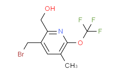 AM53941 | 1361901-23-6 | 3-(Bromomethyl)-5-methyl-6-(trifluoromethoxy)pyridine-2-methanol