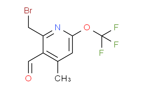 AM53943 | 1361708-42-0 | 2-(Bromomethyl)-4-methyl-6-(trifluoromethoxy)pyridine-3-carboxaldehyde