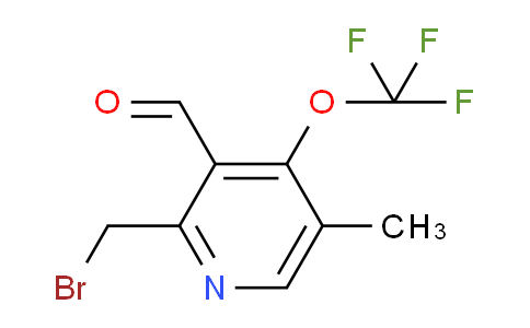 AM53945 | 1361792-98-4 | 2-(Bromomethyl)-5-methyl-4-(trifluoromethoxy)pyridine-3-carboxaldehyde