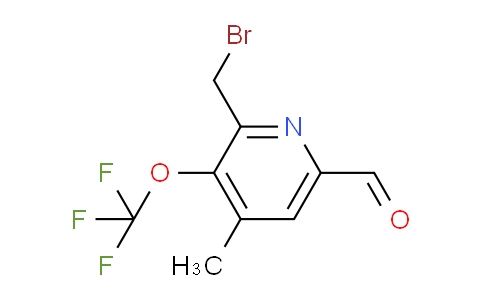 AM53962 | 1361769-48-3 | 2-(Bromomethyl)-4-methyl-3-(trifluoromethoxy)pyridine-6-carboxaldehyde