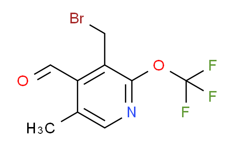 AM53963 | 1361769-60-9 | 3-(Bromomethyl)-5-methyl-2-(trifluoromethoxy)pyridine-4-carboxaldehyde