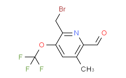 AM53965 | 1361820-77-0 | 2-(Bromomethyl)-5-methyl-3-(trifluoromethoxy)pyridine-6-carboxaldehyde