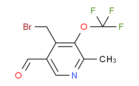 AM53968 | 1361733-83-6 | 4-(Bromomethyl)-2-methyl-3-(trifluoromethoxy)pyridine-5-carboxaldehyde