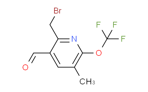 AM53969 | 1361794-62-8 | 2-(Bromomethyl)-5-methyl-6-(trifluoromethoxy)pyridine-3-carboxaldehyde