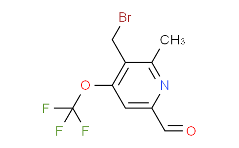 AM53972 | 1361793-05-6 | 3-(Bromomethyl)-2-methyl-4-(trifluoromethoxy)pyridine-6-carboxaldehyde