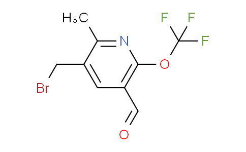 AM53973 | 1361916-20-2 | 3-(Bromomethyl)-2-methyl-6-(trifluoromethoxy)pyridine-5-carboxaldehyde