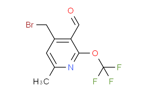 AM53980 | 1361708-69-1 | 4-(Bromomethyl)-6-methyl-2-(trifluoromethoxy)pyridine-3-carboxaldehyde