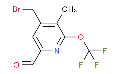 AM53981 | 1361871-41-1 | 4-(Bromomethyl)-3-methyl-2-(trifluoromethoxy)pyridine-6-carboxaldehyde