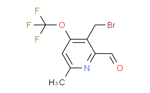 AM53985 | 1361919-83-6 | 3-(Bromomethyl)-6-methyl-4-(trifluoromethoxy)pyridine-2-carboxaldehyde