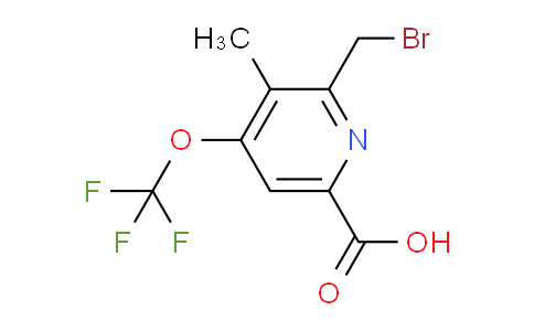 AM53987 | 1361754-49-5 | 2-(Bromomethyl)-3-methyl-4-(trifluoromethoxy)pyridine-6-carboxylic acid