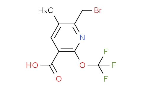 AM53989 | 1361734-04-4 | 2-(Bromomethyl)-3-methyl-6-(trifluoromethoxy)pyridine-5-carboxylic acid
