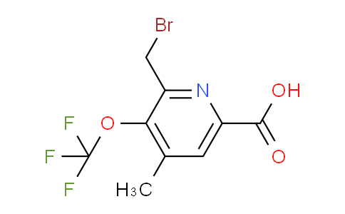 AM53990 | 1361901-53-2 | 2-(Bromomethyl)-4-methyl-3-(trifluoromethoxy)pyridine-6-carboxylic acid
