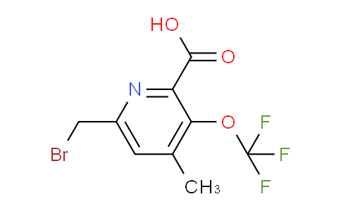 AM53991 | 1361821-22-8 | 6-(Bromomethyl)-4-methyl-3-(trifluoromethoxy)pyridine-2-carboxylic acid