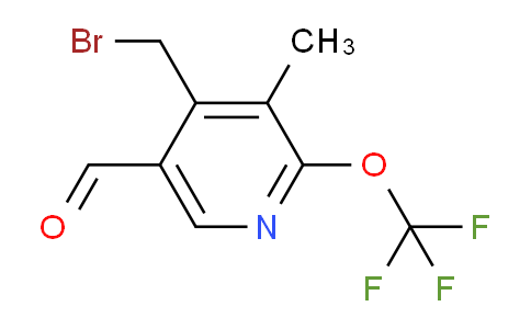 AM53994 | 1361754-40-6 | 4-(Bromomethyl)-3-methyl-2-(trifluoromethoxy)pyridine-5-carboxaldehyde