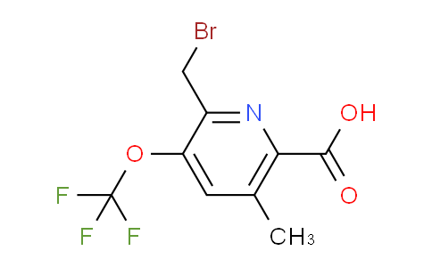 AM53999 | 1361754-55-3 | 2-(Bromomethyl)-5-methyl-3-(trifluoromethoxy)pyridine-6-carboxylic acid