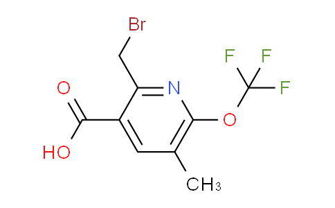 AM54000 | 1361734-12-4 | 2-(Bromomethyl)-5-methyl-6-(trifluoromethoxy)pyridine-3-carboxylic acid