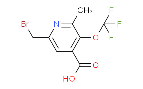 AM54004 | 1361901-60-1 | 6-(Bromomethyl)-2-methyl-3-(trifluoromethoxy)pyridine-4-carboxylic acid