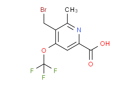 AM54006 | 1361871-54-6 | 3-(Bromomethyl)-2-methyl-4-(trifluoromethoxy)pyridine-6-carboxylic acid