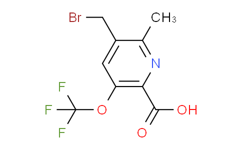 AM54010 | 1361794-95-7 | 3-(Bromomethyl)-2-methyl-5-(trifluoromethoxy)pyridine-6-carboxylic acid