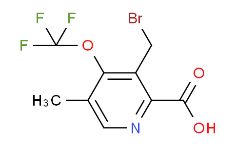 AM54012 | 1361803-81-7 | 3-(Bromomethyl)-5-methyl-4-(trifluoromethoxy)pyridine-2-carboxylic acid