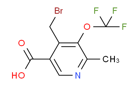 AM54015 | 1361793-42-1 | 4-(Bromomethyl)-2-methyl-3-(trifluoromethoxy)pyridine-5-carboxylic acid