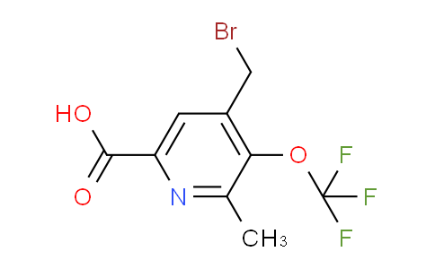 AM54017 | 1361897-54-2 | 4-(Bromomethyl)-2-methyl-3-(trifluoromethoxy)pyridine-6-carboxylic acid