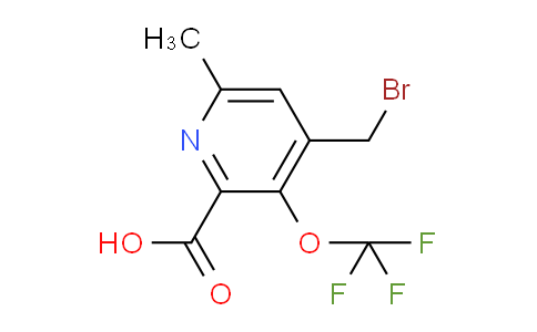 AM54018 | 1361754-73-5 | 4-(Bromomethyl)-6-methyl-3-(trifluoromethoxy)pyridine-2-carboxylic acid