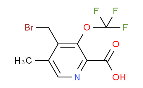 AM54021 | 1361897-69-9 | 4-(Bromomethyl)-5-methyl-3-(trifluoromethoxy)pyridine-2-carboxylic acid