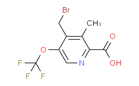 AM54028 | 1361795-17-6 | 4-(Bromomethyl)-3-methyl-5-(trifluoromethoxy)pyridine-2-carboxylic acid