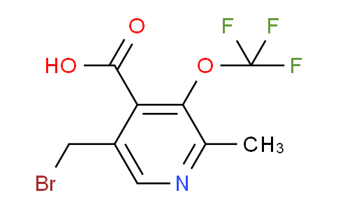 AM54030 | 1361852-26-7 | 5-(Bromomethyl)-2-methyl-3-(trifluoromethoxy)pyridine-4-carboxylic acid