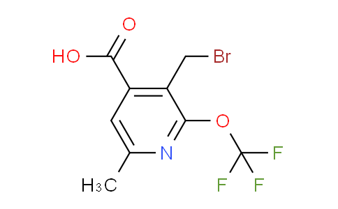 AM54032 | 1361788-36-4 | 3-(Bromomethyl)-6-methyl-2-(trifluoromethoxy)pyridine-4-carboxylic acid