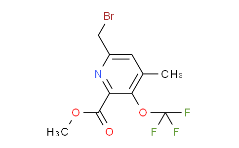 AM54041 | 1361901-94-1 | Methyl 6-(bromomethyl)-4-methyl-3-(trifluoromethoxy)pyridine-2-carboxylate