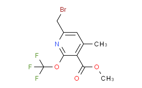 AM54042 | 1361795-26-7 | Methyl 6-(bromomethyl)-4-methyl-2-(trifluoromethoxy)pyridine-3-carboxylate