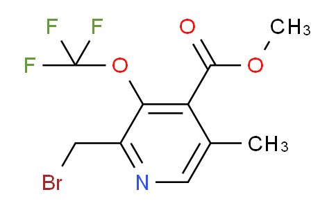 AM54045 | 1361754-83-7 | Methyl 2-(bromomethyl)-5-methyl-3-(trifluoromethoxy)pyridine-4-carboxylate