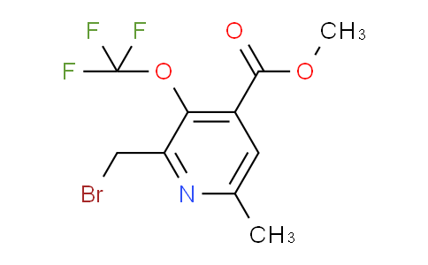 AM54048 | 1361734-61-3 | Methyl 2-(bromomethyl)-6-methyl-3-(trifluoromethoxy)pyridine-4-carboxylate