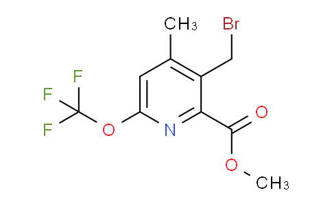 AM54060 | 1361908-65-7 | Methyl 3-(bromomethyl)-4-methyl-6-(trifluoromethoxy)pyridine-2-carboxylate