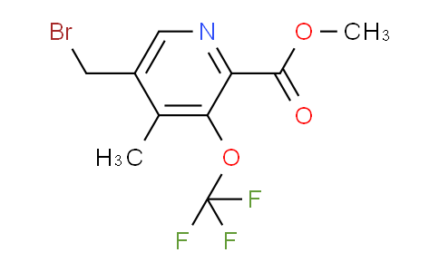 AM54062 | 1361872-10-7 | Methyl 5-(bromomethyl)-4-methyl-3-(trifluoromethoxy)pyridine-2-carboxylate