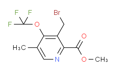 AM54063 | 1361754-98-4 | Methyl 3-(bromomethyl)-5-methyl-4-(trifluoromethoxy)pyridine-2-carboxylate